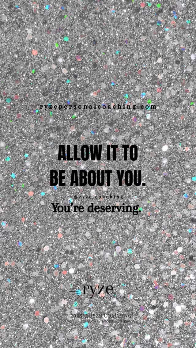 Let it be about you for once!
Not out of ego, but out of honor.
There are seasons where self-prioritizing is the work. Not out of selfishness, but out of necessity.
Take a moment to...
Highlight.
Celebrate.
Declare.
Feel into the awesomeness that is you.
You deserve that feeling.
That kind of spotlight.
So bask in it!
Sending you love,
Latoya
#selflove #celebration #highlights #lovemyself #awesome