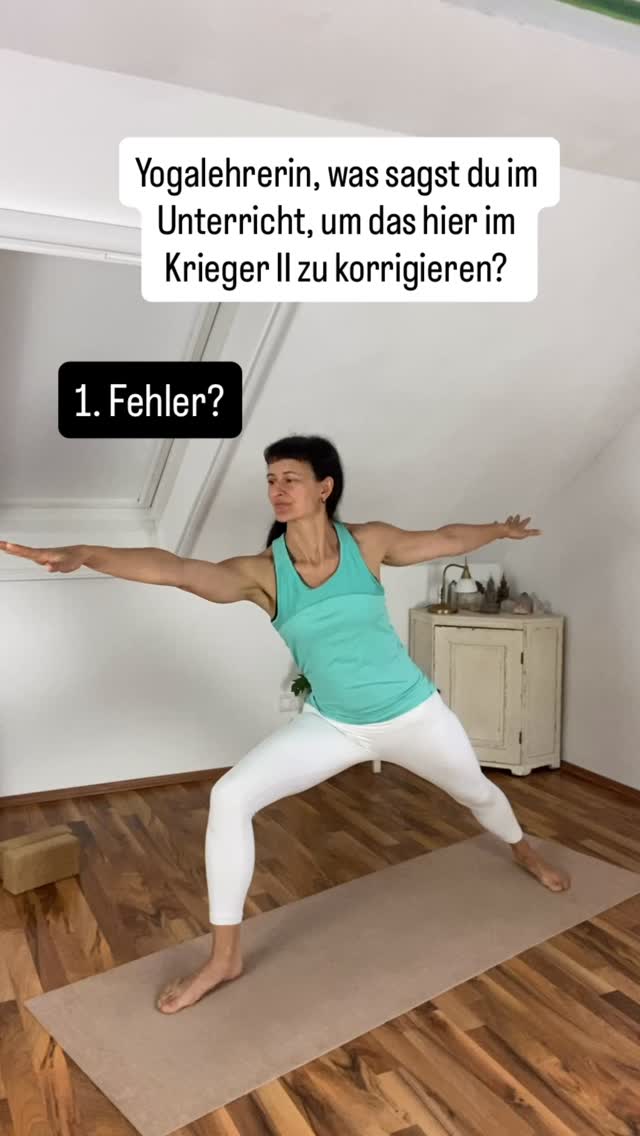 Teil 2 der Serie: Asana Alignment Cues im Yoga Unterricht!
🧘♀️Heute: Kriegerin II
Was sagst du um diese beiden Fehler zu korrigieren? Erstens: den Oberkörper ausrichten.
zweitens: das vordere Knie ausrichten
Es gibt noch viel mehr zu sagen im Krieger II… zum Beispiel über die Schultern, die Handflächen, die Fingerspitzen, über die Füße…
❓Was sind die Hinweise, die dir in deiner Praxis am meisten geholfen haben?
❓Was fällt dir im Unterricht an dir selbst oder deinen Schülerinnen auf?
Schreibe es unten in die Kommentare so können wir gegenseitig voneinander lernen ⬇️
💪Kennst du die anatomischen Grundprinzipien für diese Alignment Hinweise ?
📕Hol dir das neue E-Book um 0 Euro und entdecke 8 wichtige Missverständnisse der Yoga Anatomie.
✅Kommentiere: E-Book
und ich schicke es dir
Taucht tiefer ein in die Faszination der Yoga Anatomie und komm am 28. Februar ins Yogafusion Studio in Wien.
Erlebe und verstehe Yoga Anatomie hautnah von 9:00 bis 18:00 Uhr.
Dieser Tag ist als Modul anrechenbar auf die Yoga Ausbildung Multistyle im 200 oder 300 Stunden Format.
✅Kommentiere: 28.2.
Und ich schick dir alle Infos