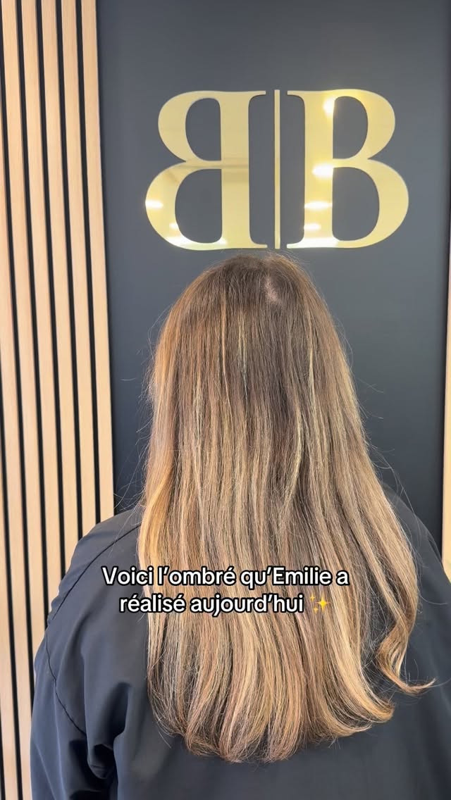Ombré avant / après ✨#coiffure #ombréhair #vitryenartois #fypage