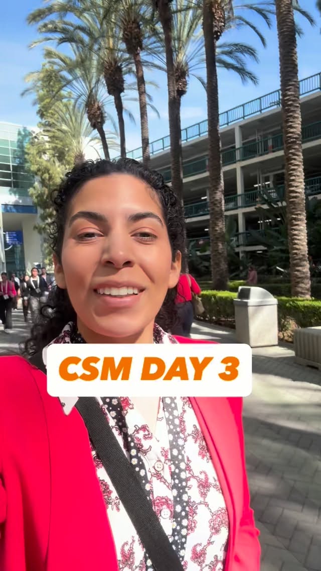 CSM Day 3!
The physical therapy profession is evolving so rapidly that it is hard to even keep up at times. I am so happy that each year I am able to attend a conference and just catch up on EVERYTHING. With every conference, I become a stronger clinician and I am so excited to bring to my clients everything I learned š¤