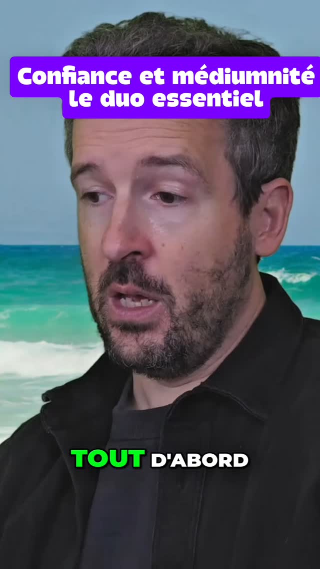Extrait de la dernière émission sur ma chaine youtube Azra & Energies consacrée à la confiance dans la pratique de la médiumnité 🤗