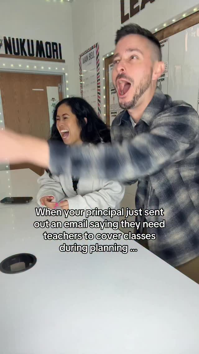 What would you rather do than cover a class during your planning period? #teachertok #teacherlife #teacherhumor