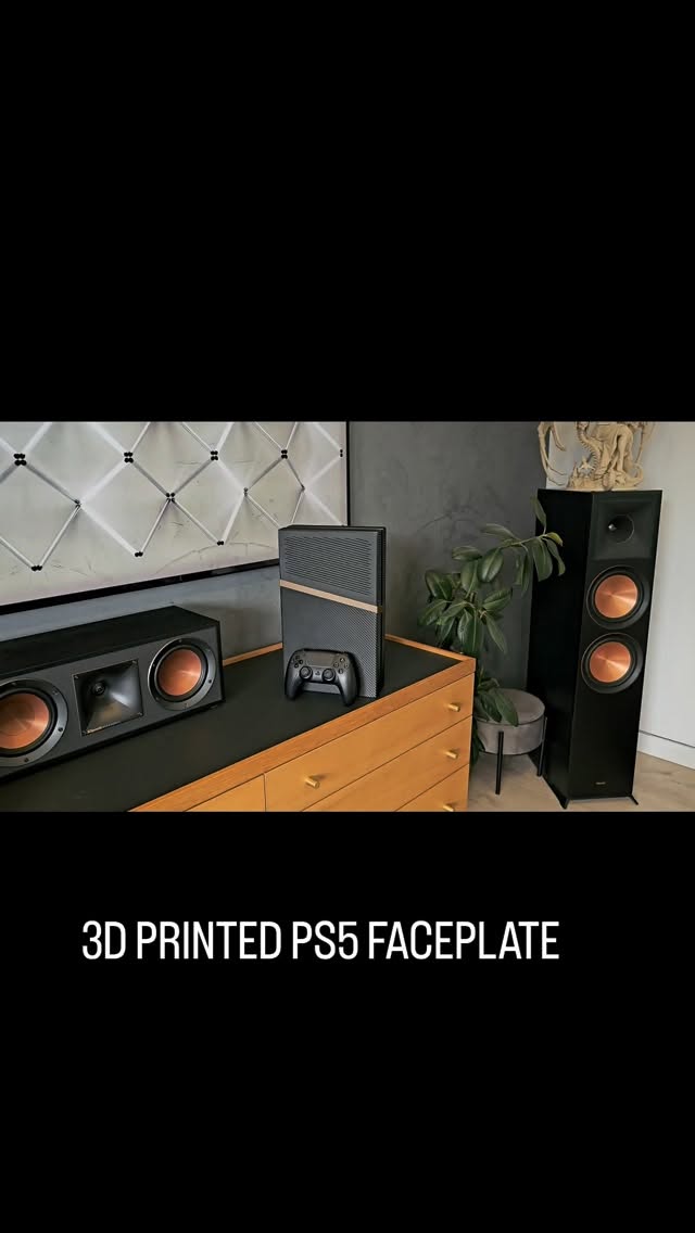 3d printed faceplate for ps5 slim dogital
#3dprinting #ps5 #ps5slim