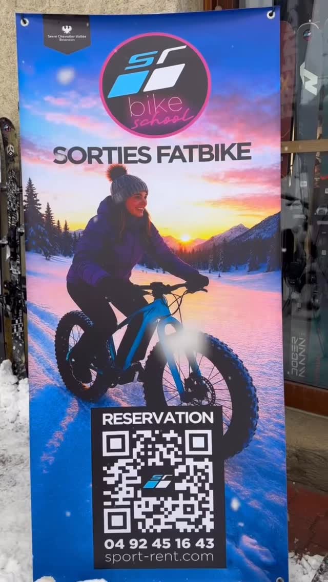 Pendant les vacances… et même après ! ❄️ Les sorties Fatbike restent disponibles tout l’hiver chez Sportrent.
Que vous soyez en famille, entre amis ou en mode découverte, il y a une sortie pour vous.
👉 Sorties encadrées journée, demi-journée et nocturnes
👉 Activité accessible à tous
👉 Fatbike électrique inclus
Découvrez toutes les sorties sur notre site internet ou passez directement en boutique.
📍 Sportrent – Serre Chevalier
🌐 www.sport-rent.com
#Sportrent #Fatbike