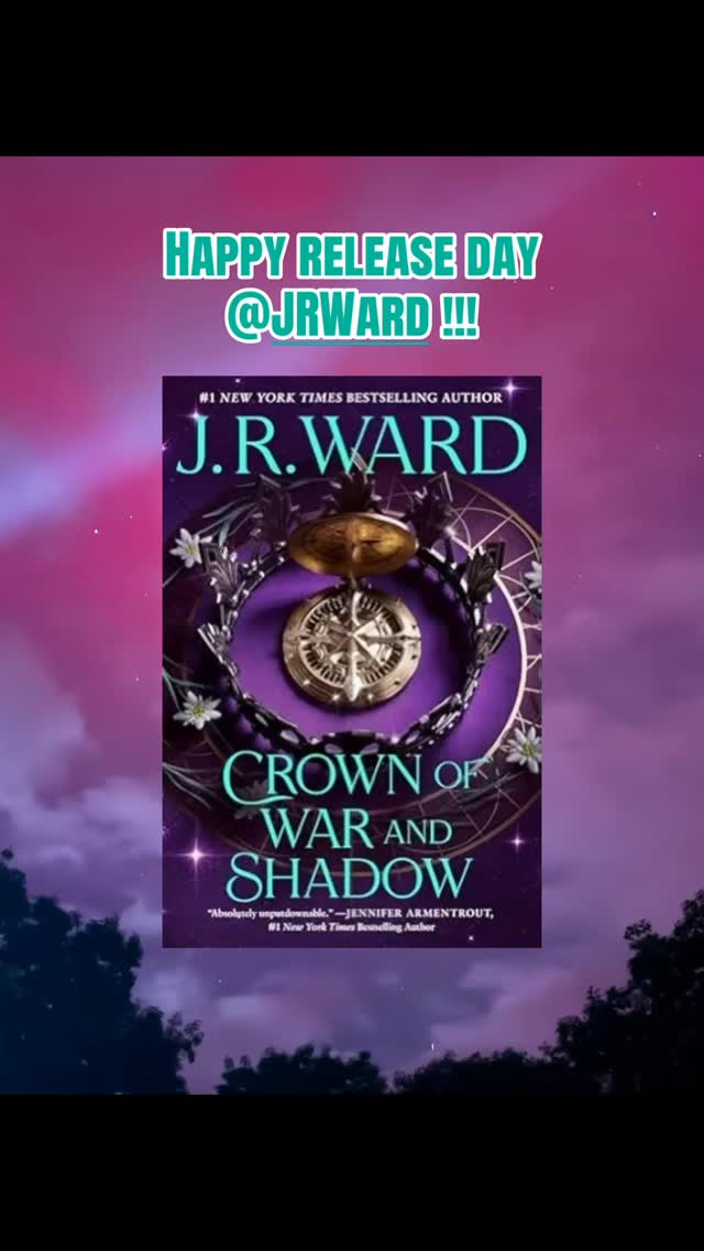 Happy Release Day!!! just happened to have the day off so you know what l’ll be doing!!! GOOOO it’s on kindle unlimited so you can read it now while you wait for your virtual signing copy. If you haven’t already ordered you can head over to @jrwardauthor website and get a first edition signed copy!!
Oh and we’re still #purpleforcowas lighting up our profile pics in support.