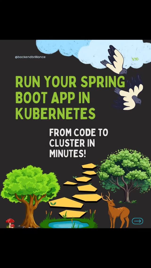 Running a Spring Boot application on Kubernetes involves containerizing the application and deploying it using Kubernetes resources like Deployments and Services.
Create YAML files to define how Kubernetes should run your application. Use a deployment.yaml file to manage the application pods and a service.yaml file to expose the application to network traffic.
For production environments, consider implementing health checks with Spring Boot Actuator, using ConfigMaps and Secrets for configuration, setting resource requests and limits, and automating deployments with a CI/CD pipeline.
#Kubernetes #springbootdeveloper #deployments #cicd #springboot