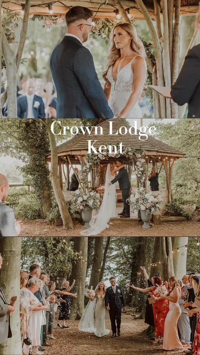 "POV: You've just found the venue" 💍
The moment when a venue just clicks.
The space. The views. The feeling.
Crown Lodge isn't just somewhere to get married - it's somewhere you experience.
✨ viewings available
📩 Email us to book
#weddingstyle #crownlodgekent #woodlandwedding
#destinationwedding #weddingday