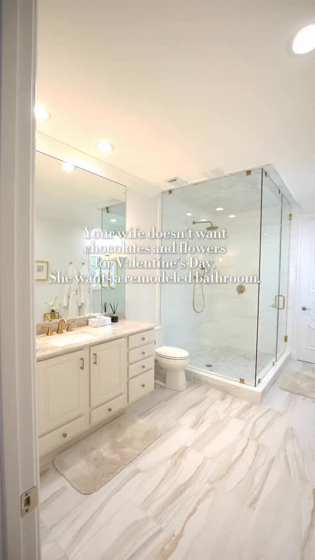 This Valentine’s Day, surprise your wife with something truly lasting—a beautifully remodeled bathroom you can both enjoy every day.
#30arealestate #interiordesign #interiordesigner #designtips #valentines