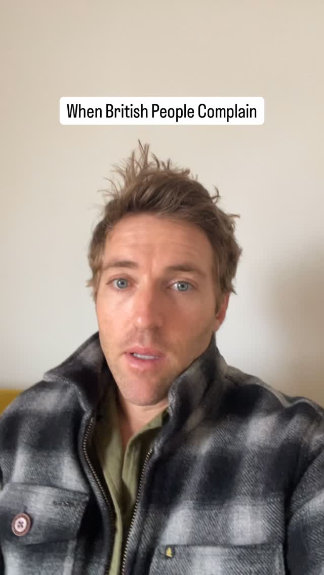 When British people complain…
#britishjokes #complaining #relatable