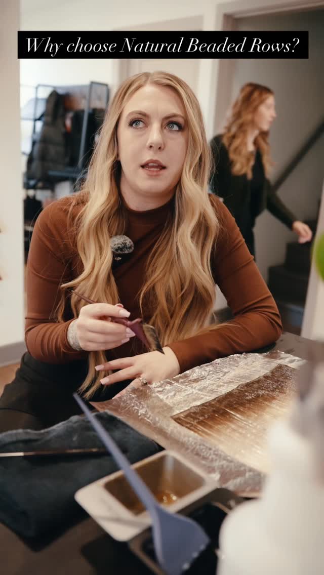 ✨ what is NBR ?✨
The method we use to install our Wild Indie extension wefts is called Natural Beaded Rows. It’s one of the original techniques for installing wefts using beads and string — and it’s stood the test of time for a reason.
While there are many different methods out there today, we’ve chosen to specialize in this one because we’ve spent the last 7 years refining it. From precise sectioning and strategic placement to choosing the right density for a seamless blend, every detail is intentional.
Our goal isn’t just beautiful hair — it’s healthy hair underneath, comfort on the scalp, and long-lasting results you can trust.
If you’re curious whether Wild Indie Extensions installed with Natural Beaded Rows are right for you, fill out our contact form and let’s talk through it together. 🤍✨
