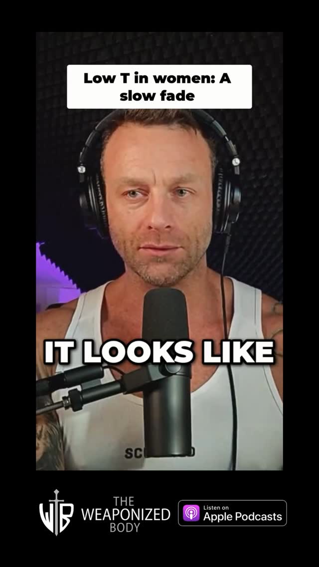 Imagine driving a high-performance car with the parking brake halfway on.
You press the gas harder.
You try premium fuel.
You blame yourself when it struggles.
But the issue isn’t effort, it’s resistance.
That’s what low testosterone feels like for many women.
You’re doing everything right…getting protein, getting your steps, lifting weight, trying to sleep well…
but something invisible is holding you back.
More discipline isn’t always the answer.
Sometimes the body needs support, balance, and strategy.
If you’ve felt like you’re pushing uphill no matter how hard you try — this week’s podcast might change the way you see your health and hormones!