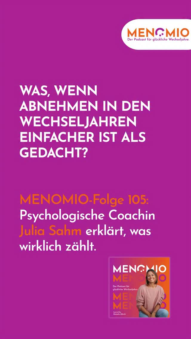 Auch schon gehört?
In den Wechseljahren nimmst du automatisch fünf Kilo zu. Dagegen kannst du gar nichts tun.
Hör bei meinem Podcast rein und entspanne dich. Das stimmt nämlich einfach nicht.
Hallo! Ich bin’s, Daniela. 🎙️
Host von MENOMIO – Der Podcast für glückliche Wechseljahre.
Wechseljahre sind kein Drama – sie sind dein Upgrade.
✨ Mit Wissen, Humor & echten Geschichten zeige ich dir, wie du diese Phase feiern kannst.
👉 Folge mir, wenn du Glitzer statt Tabu leben willst – und ehrliche Einblicke zu Wechseljahren, Perimenopause & Selbstfürsorge suchst.
✨ Glückliche Wechseljahre sind kein Mythos – sie sind (m)eine Mission.
#glitzernstattschwitzen #wechseljahre #perimenopause #menopause #selbstfürsorge