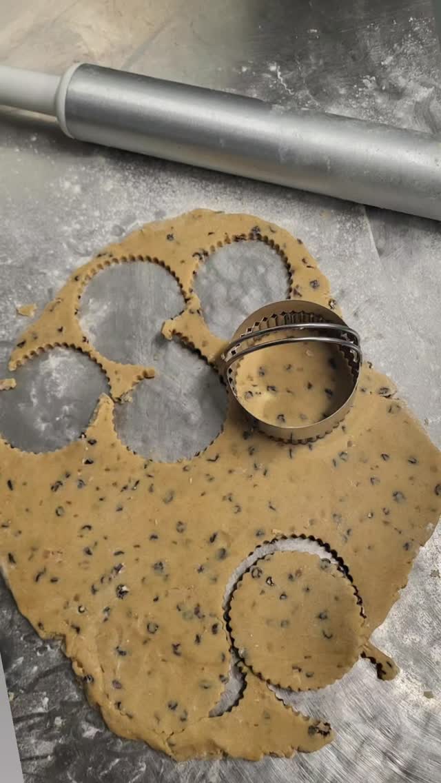 Easter may still be a while away, but let's get in the spirit... Easter Biscuits made from scratch at Basil's Bakery! #easterbiscuits🐥 #artisanbakery #suportlocal #indepentantbakery #familybakery