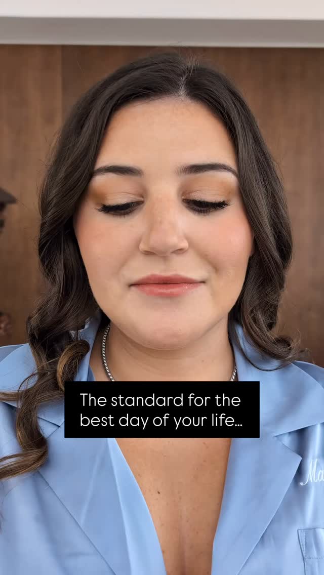 The standard for the best day of your life should never be chaos, uncertainty, or feeling rushed.
And yet — so many brides think stress is just “part of the process.”
We don’t.
To us, wedding beauty isn’t just about creating a beautiful look.
It’s about creating an environment where you feel calm, supported, and completely confident from the moment you sit in our chair.
Because when the energy around you is grounded and intentional…
everything shifts.
Your timeline flows.
Your photos feel natural.
Your morning feels joyful instead of overwhelming.
This is what we believe the standard should be, and it’s the experience we’ve built our entire team around.
Bridal beauty that honors who you already are.
An elevated experience that protects your peace.
So that you can be fully present for one of the most meaningful days of your life.
If you’re looking for a beauty team that treats your wedding morning with the care it deserves, we’d love to support you.
✨ Inquire through the link in our bio to check availability.
#chicagobride #chicagowedding #chicagomakeupartist #chicagohairandmakeup #luxuryweddingvibes
