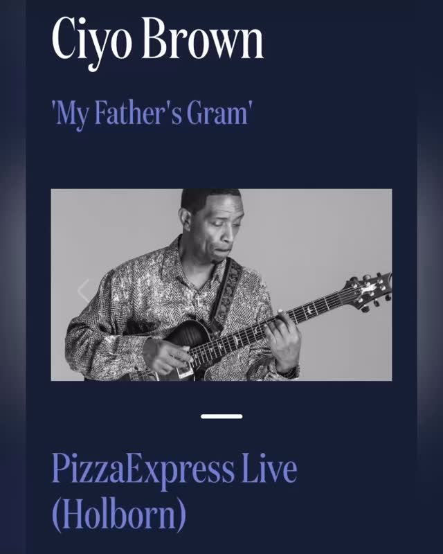 Date: 21/02/2026 @ciyoguitarbrown
#CiyoBrown #Music #PizzaExpress #Live #Likes