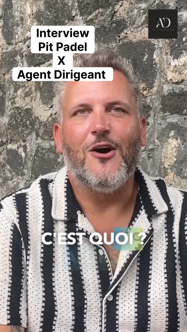 Découvrez François-Xavier Pieltain , CEO de PIT Padel qui nous fait découvrir son concept de séjour de Padel à l étranger .
Dans ce réel . Le CEO de PIT Padel « ne fait pas une interview ».
Il structure sa vision.
Il clarifie son cap.
Il rend son leadership lisible.
La démarche Agent Dirigeant n est pas médiatique . Elle est stratégique . L’ objectif est de transformer une prise de parole en actif de crédibilité .
Clarifier sa proposition de valeur , aligner le discours et l ambition, installée une visibilité cohérente .
La visibilité n est pas qu’une question d’ exposition . C’est une question de positionnement .
Un dirigeant clair inspire. Un dirigeant visible attire . Un dirigeant structuré accélère .
Ici , FX Pieltain incarne la vision de PIT Padel. #
Faites comme lui, rejoignez agent dirigeant pour un interview stratégique .
Contactez caroline@agentdirigeant.com
