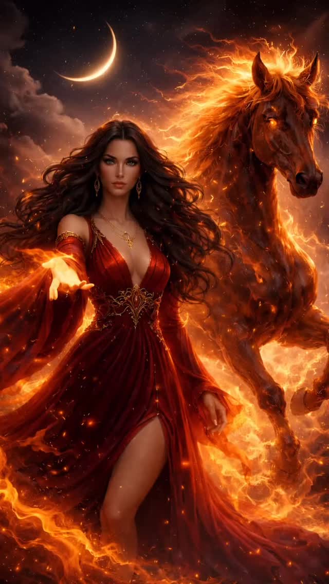 Fearless. Untamed. On fire 🧡 #firehorseenergy #lunarnewyear #wildwomanrising #theyearofsuccess
