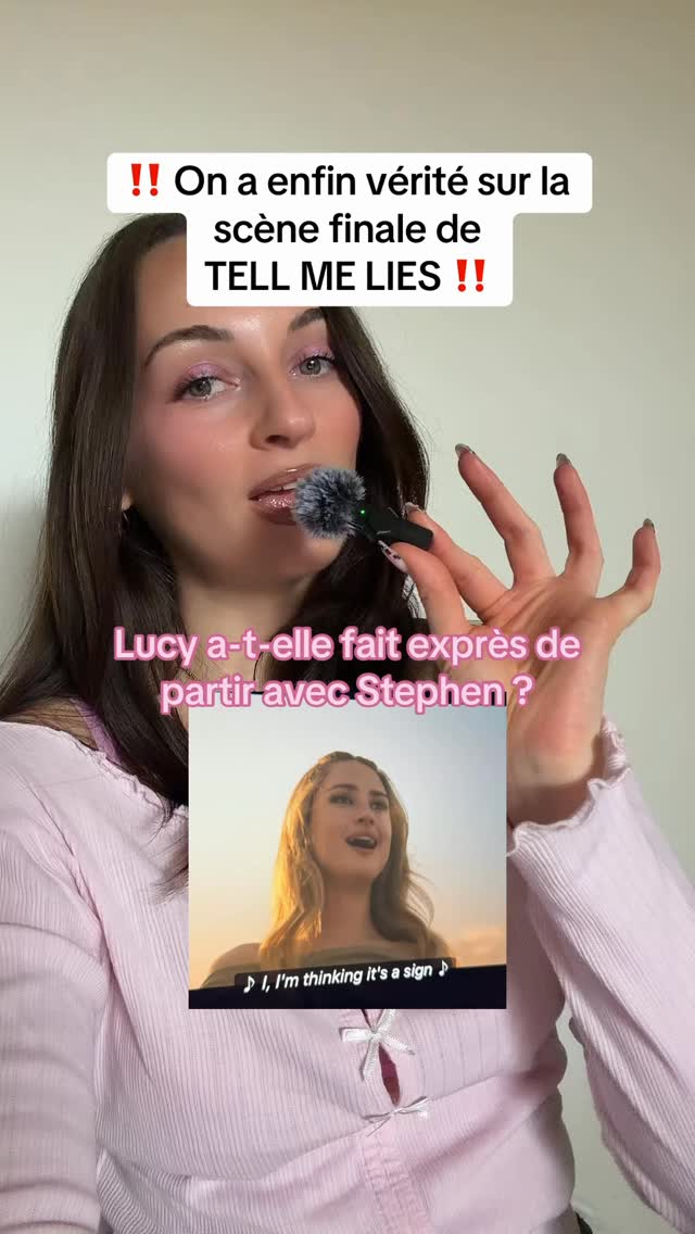Désolée d’avoir brisé votre tranquillité d’esprit 💔 #tellmelies#tellmelieshulu#gracevanpatten#stephendemarco