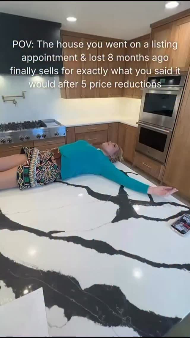 POV: you lost the listing 8 months ago… and it just sold for the exact price you originally recommended after 5 reductions.
Pricing strategy always wins, just sometimes on a delayed timeline.
#realestatepov #listingagentlife #pricingstrategy #realestatehumor #agentlife