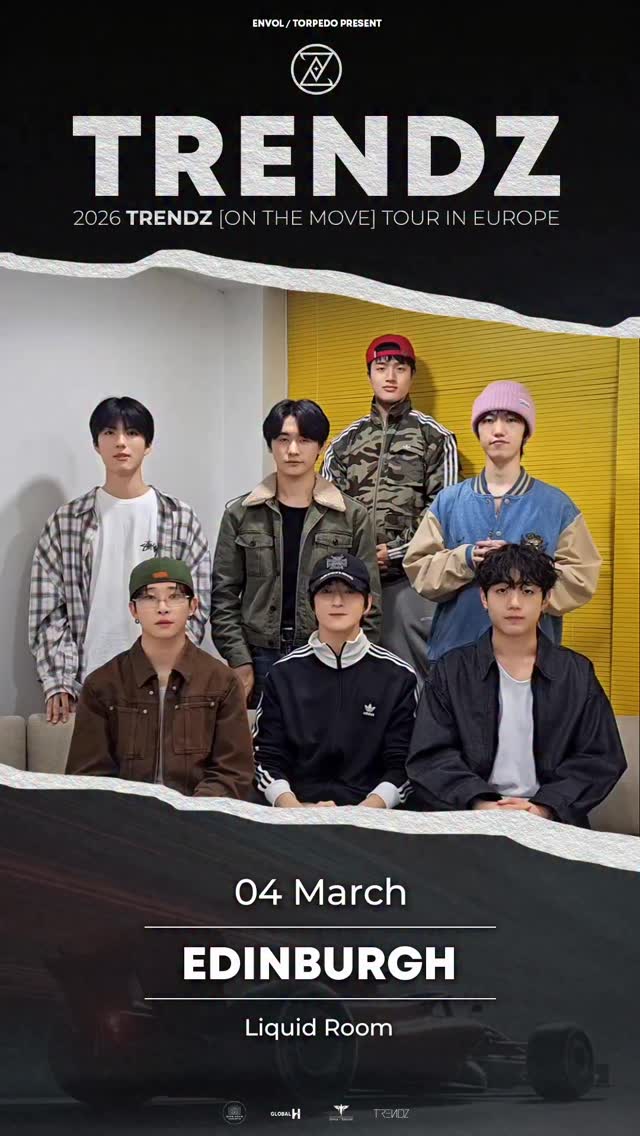 The party in Scotland is just around the corner!
🏴 04.03 • EDINBURGH @liquidroom_official
🎟️ Get your tickets now on envolprod.com
#TRENDZ #트렌드지 #OnTheMove
#KartRacer #카트레이서