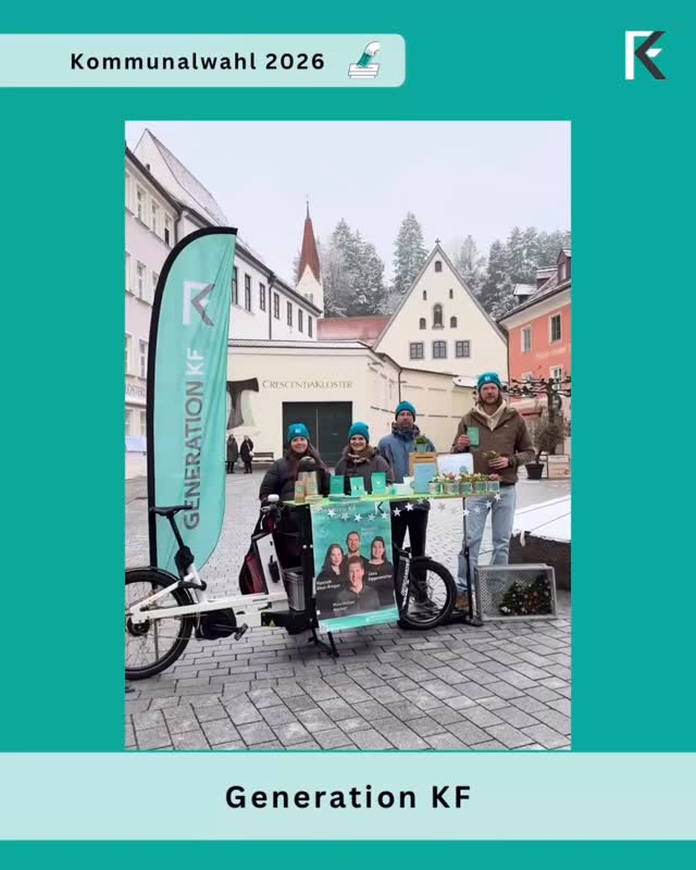 Wir stehen heute wieder am Obstmarkt!
Kommt gerne vorbei 🥰
Es gibt Blümchen, Kaffee, Flyer und viele gute Gespräche 🌸
#generationkf #generationkfwahlkampf #generationkfkommunal2026 #kaufbeuren