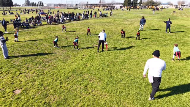 🏈 Winter ‘26 Flag Football CHAMPIONSHIP GAME for our (4-6) division. Both teams earned their spot and played hard all game but the Dolphins couldn’t be stopped and pulled off the victory 26-14 👏 congrats to the players and coaches 🙌🥇 #ovrtimesports #flagfootball
