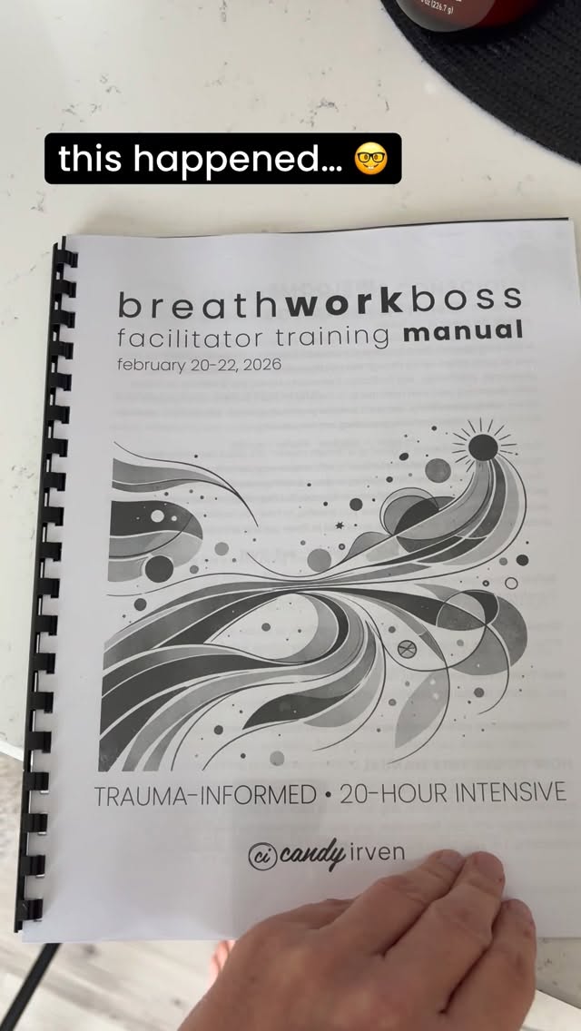 This past weekend, these seven ah-mazing humans added “breathwork facilitator” to their already long list of skills, talents & accomplishments. 🎓
I’m so proud of them!! 🤩
And I can’t wait to see how they support & nourish the ever-growing breathwork communities in & around Indianapolis & Maui. (yes, Maui!). 🙏
Thank you @sagehouseyoga_carmel for hosting the training. It was the perfect spot for these seeds to root & grow. 🌱
If you’re interested in facilitating breathwork or want to deepen your relationship to the breath, get on the list to be notified about the next training. 😘 (🔗 in bio)
#breathwork #breathworktraining #justbreathe