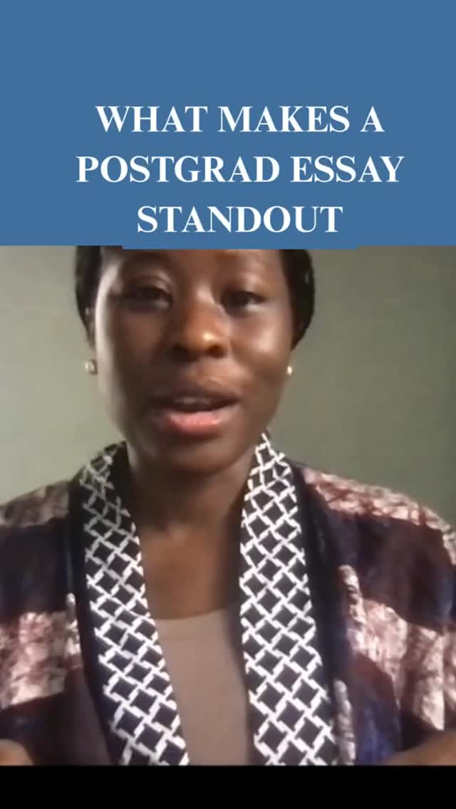 Today, we are talking about postgraduate admissions.