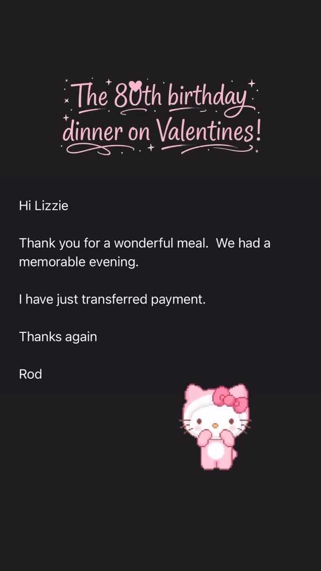 The beautiful Taikoo dinner 🩷