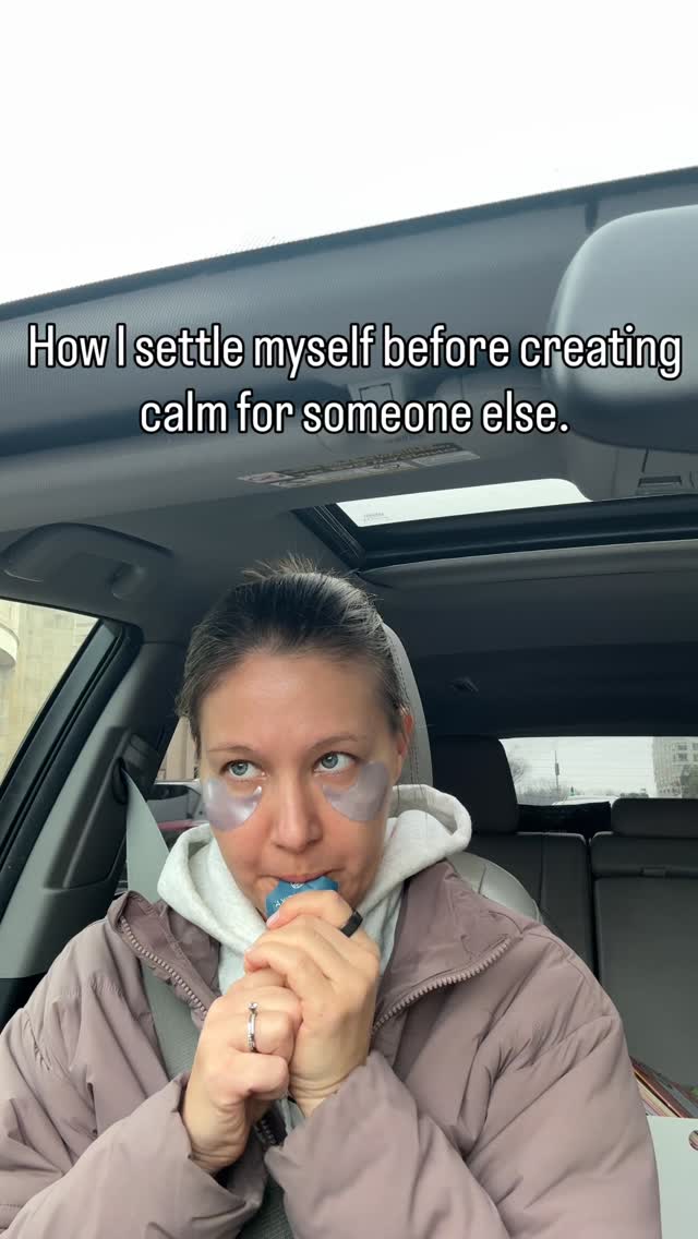 Before I organize a home, I organize myself.
A few small rituals in my car:
• vitamins @cymbiotika
• coffee
• eye patches @patchology
• quick makeup refresh @rhode @iliabeauty @saiebeauty
Five quiet minutes to settle, focus, and show up fully present.
Because creating calm for someone else starts with being calm yourself.
This is my pre-session reset.
What’s yours?
#dmvhomeorganizer #dchomeorganizers #jenyatucker