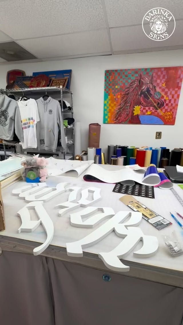 From coffee shop conversations to CNC-cut letters in Sag Harbor ☕✨
@badfroot sent us their logo for the new tattoo studio, and we worked through sizing and layout options to make sure the scale and proportions were just right.
In this video:
PVC letters freshly CNC cut, hand-sanded smooth, mounted on template, and carefully packaged for transport.
We didn’t design the logo.
We didn’t handle the install.
But we made sure the fabrication was sharp, clean, and ready to shine.
Funny how business works — I first met Jack through Sophia (who used to make my coffee at Mugs on Main ☕). A year later, that small connection turned into this project.
Every sign has a story.
Sometimes it starts with a latte.
#DarinkaSigns #SagHarbor #PVCletters #CustomFabrication #SmallBusinessStory