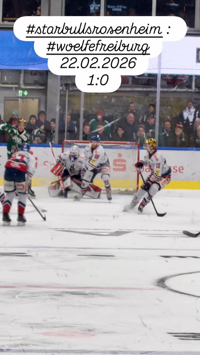 #starbullsrosenheim : #woelfefreiburg
22.02.2026
1:0