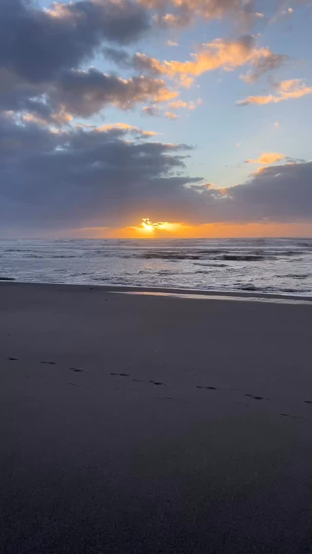 Such a treat to walk down to the beach at low tide.