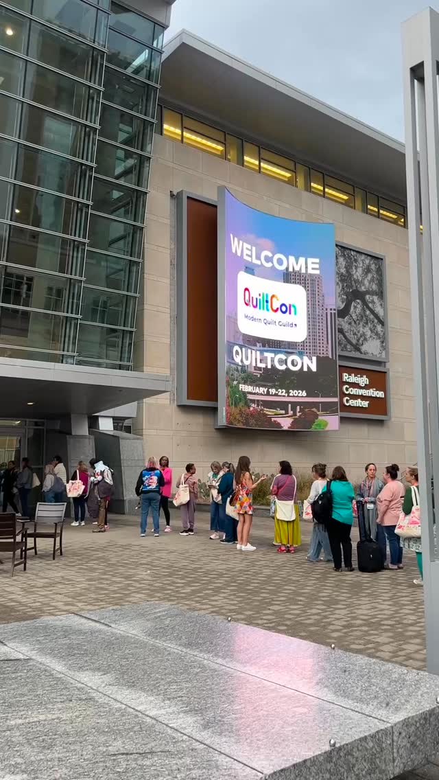 I was a little quilting nerd this weekend and LOVED every minute of it!
#quiltcon #quiltcon2026 #quiltersofinstagram #nycquilter #learntosew