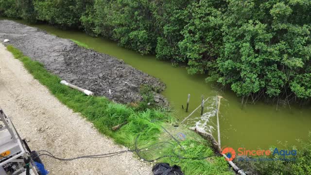 Transferencia SC-20K con bomba a 700m 🇪🇨🦐. #acuicultura #camarón #camaronera #camaroneras #innovación