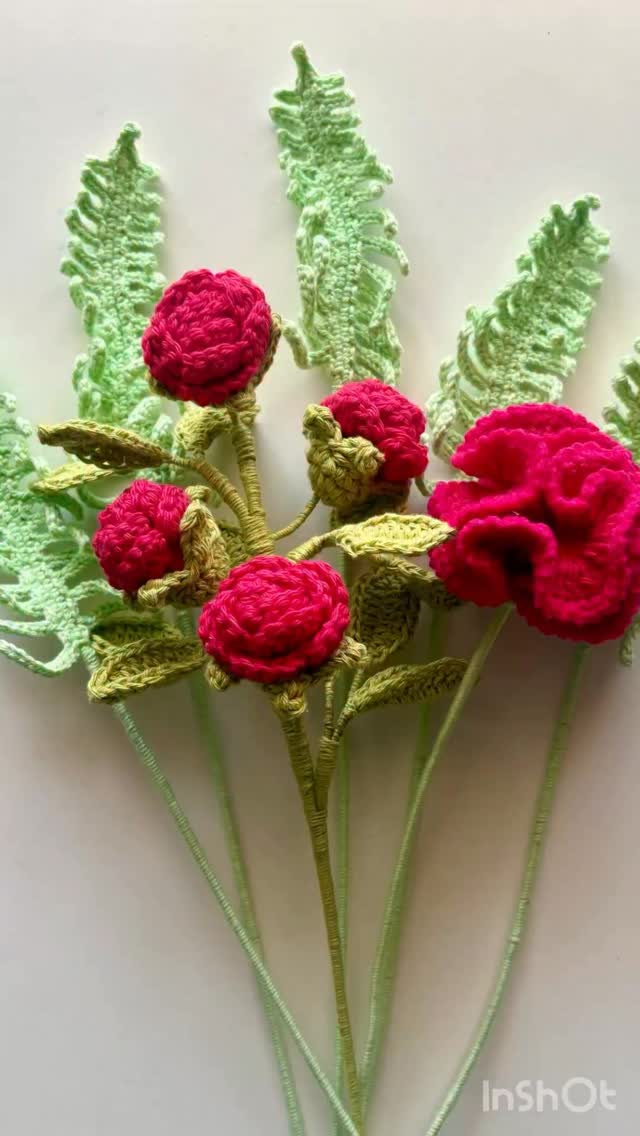 Not real flowers…
But they will never fade.
Handmade with patience, and a lot of love.
Which one is your favourite?
Tell me in the comments
#CrochetFlowers #HandmadeWithLove #CrochetArt #YarnLove
#CrochetInspiration HandmadeDecor CrochetAddict MadeByHand
CrochetDesign SlowMade CreativeHands FloralCrochet
CrochetReel ArtisanMade CraftedWithCare DIYDecor
CrochetCommunity HandmadeIndia YarnArt CrochetMagic