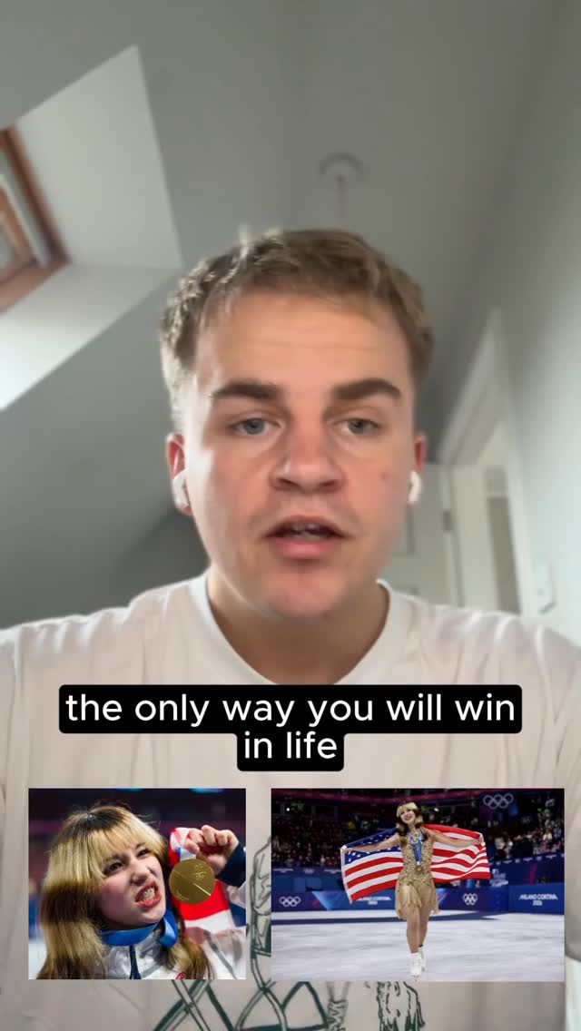 The only way you will win in life