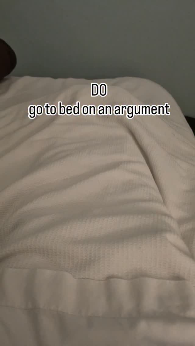 Going to bed on an argument isnât avoidance.
Sometimes itâs responsible emotional regulation.
When weâre tired and running on adrenaline, weâre not really having a productive or thoughtful conversation; weâre defending, reacting, protecting.
Sleep gives the nervous system space to settle. We can access the stabilising, grounding part of our brains again.
Repair conversations go better when two calmer brains show up.
Pausing is what makes resolution possible. Just make sure you are having the reparative conversation at some point. Don't let it go unadressed forever.
#relationships #couplescommunication #emotionalregulation #conflictrepair #mentalwellbeing