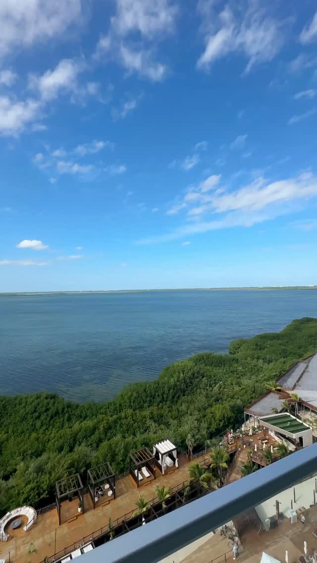 Stay at Hyatt Vivid Grand Island to soak in the beauty of Cancun while you enjoy wellness activities, relaxing vibes, and a private beach club for guests to enjoy all vacation long! 🌿 ☀️#TravelBetter #HyattVividGrandIsland
