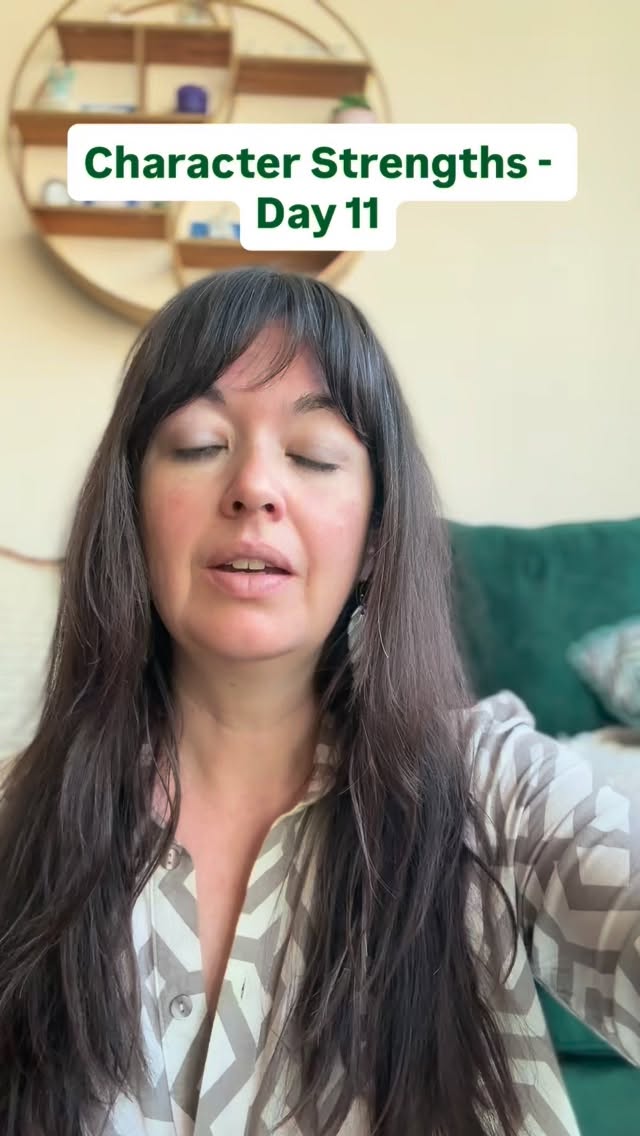 Character Strengths - Day 11
#positivepsychology #greenheartwellbeing #coachingpsychology #characterstrengths #positivepsychologycoach