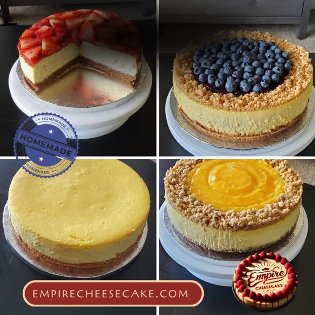 No, those aren't stock photos! And they're not AI!
That's just the sheer artisanal perfection of our Chef, Ron, making the most beautiful and delicious cheesecakes that you've ever seen or tasted! 😍
Each NY-style cheesecake is lovingly made completely from scratch to order -- never frozen!
We offer personal, mini-sized cheesecakes, too.
Which one would you like to try? Order today at EmpireCheesecake.com
#DenverFoodie #Denver #DenverCheesecake #EmpireCheesecake #NYstylecheesecake #DenversFinest #DenverRestaurant