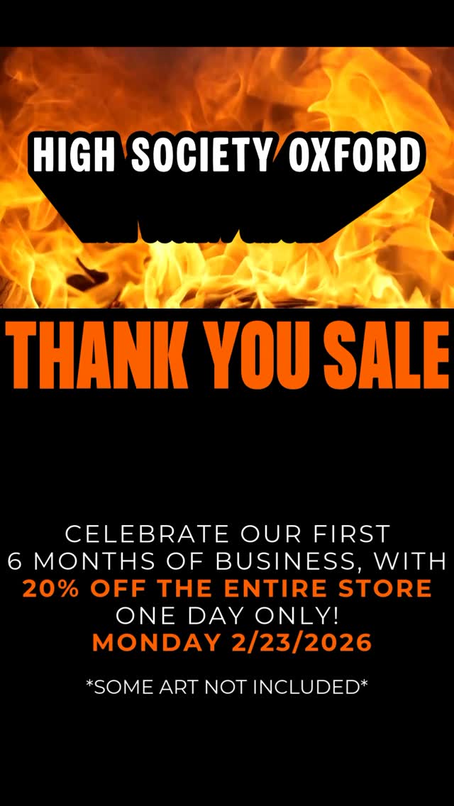 Today marks 6 months since we opened our doors! To show our appreciation for you guys we are offering 20% off alllllmost everything for one day only. Come snag that piece you’ve had your eye on. We appreciate you and look forward to seeing you!
🔥
#olemiss #oxfordms #highsocietyoxford #supportlocal #mississippi