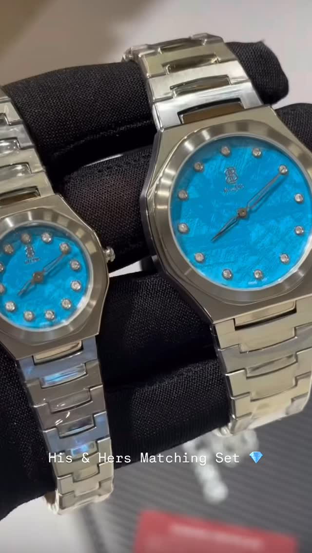 His & Hers Matching Set 💎
12 Diamond Collection
Dm to order ✨
Same day delivery 📦
#views #dubai #watches