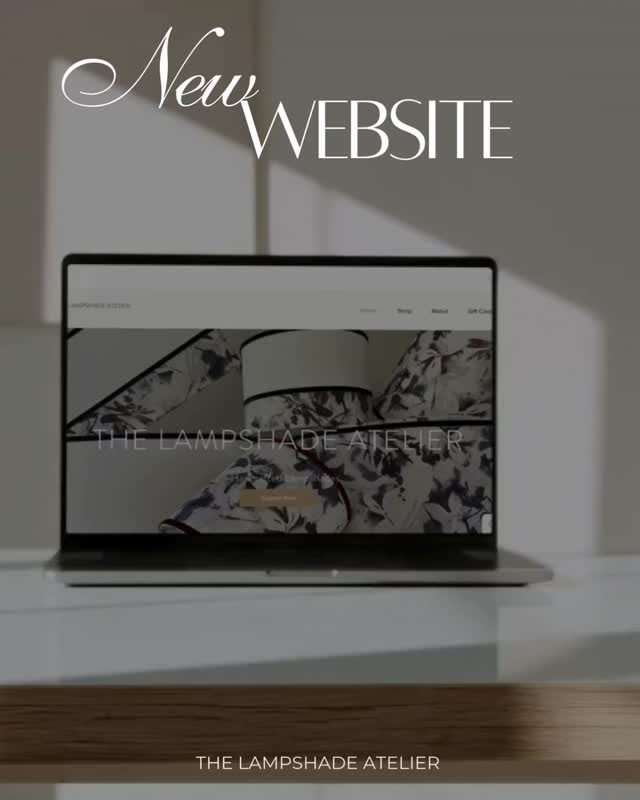 Something beautiful is lighting up behind the scenes โจ
Our new website is coming soon! Thoughtfully redesigned, carefully curated, and made to inspire. Stay tuned!! โจ
#comingsoonโผ๏ธ #newwebsite #staytuned #the_lampshade_atelier