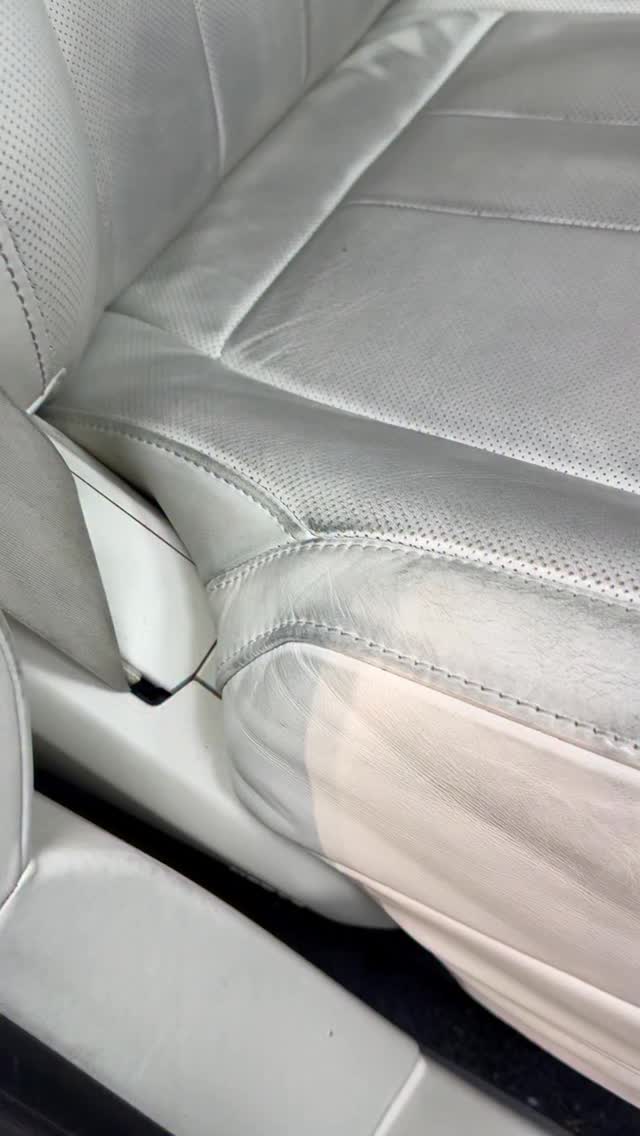 This seat was well past just cleaning
#detailing #details #leather