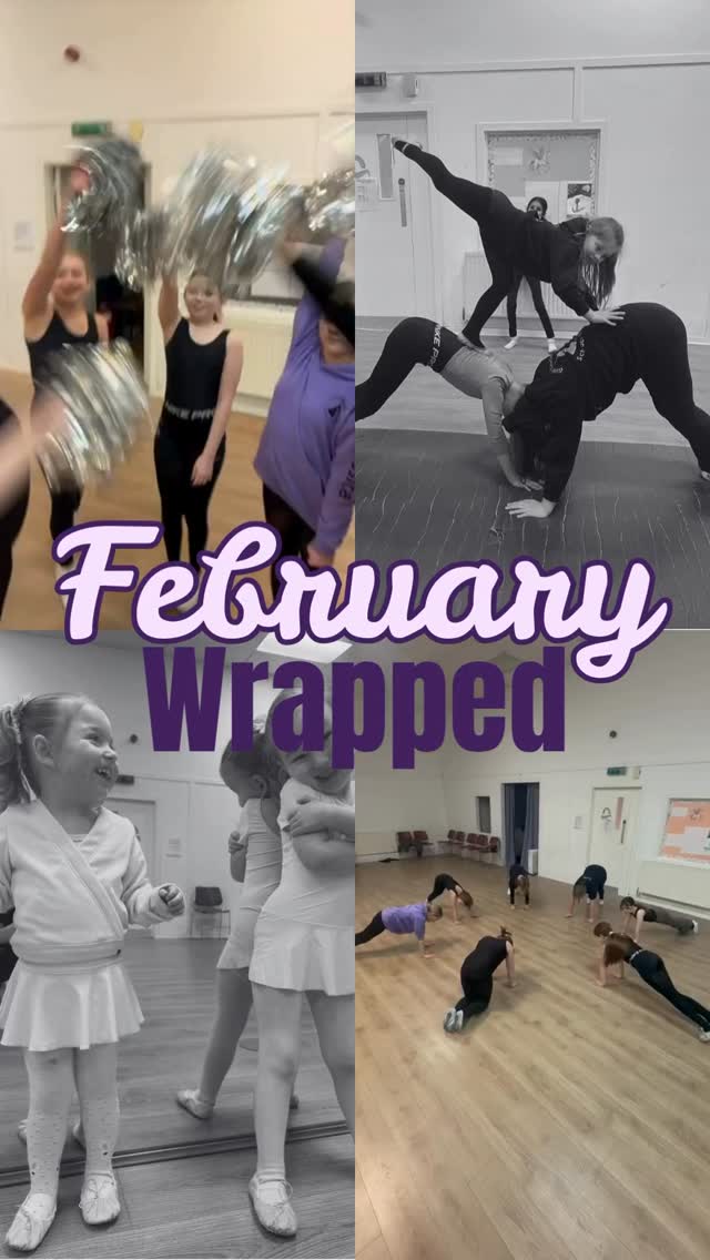 That’s a wrap on February!
💜
It has been a quiet 🤫 few weeks at Gillian Easdale, but it will only get busier 🏃 in the upcoming months.
We have exams🥇 around the corner, and our show is less than 4 months away so the performances 💃🎭 are really starting to come together. We can’t wait for everyone to see 👀 them!