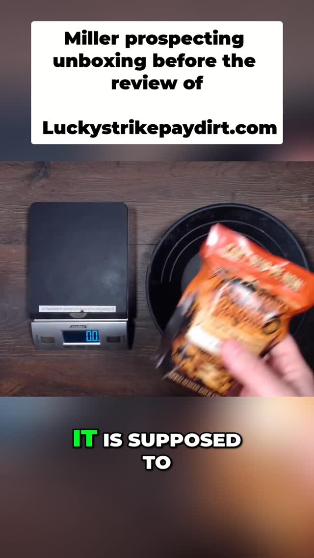 See what our Lucky Strike Pay Dirt unboxed by Miller prospecting
