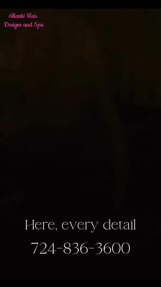 Here, every detail makes you feel powerful ✨️ #salon #allantehairspa #hairgoals #luxuryhair #pittsburghstylist