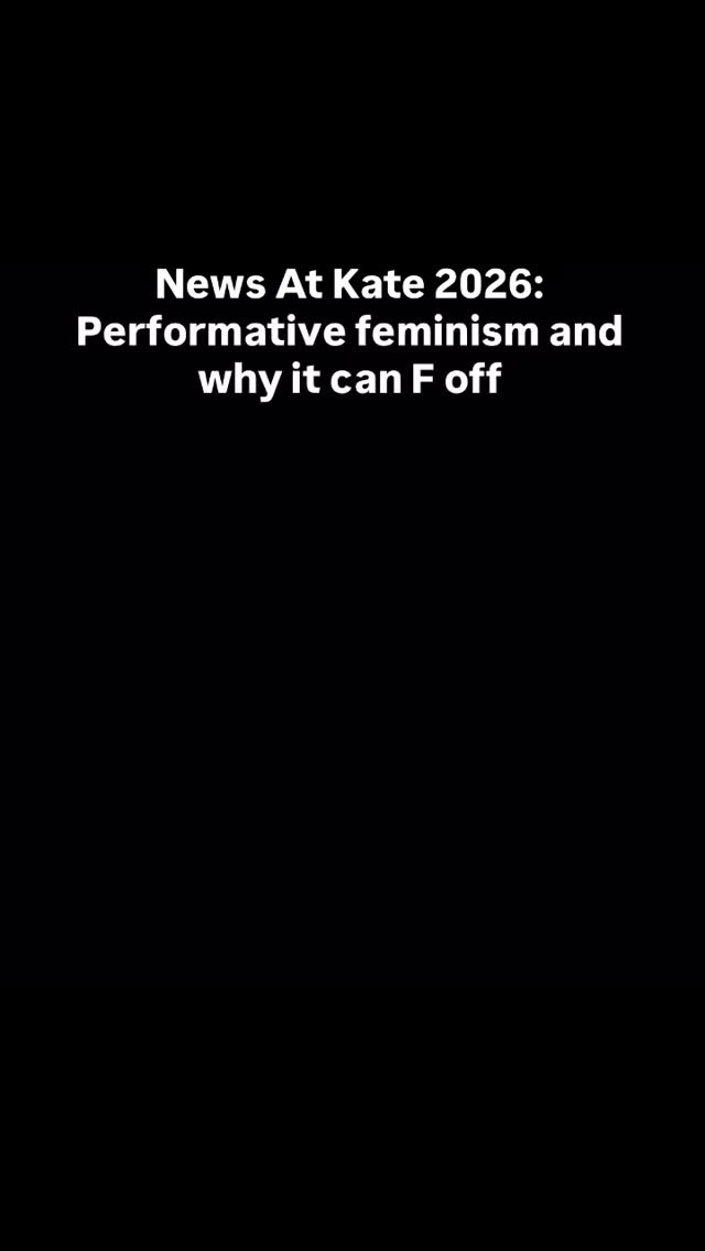 News At Kate 2026: Performative feminism and why it can F off
People like Keir Starmer and Yvette Cooper (and the rest) need to stop using protecting women and girls as a meaningless manipulation tactic