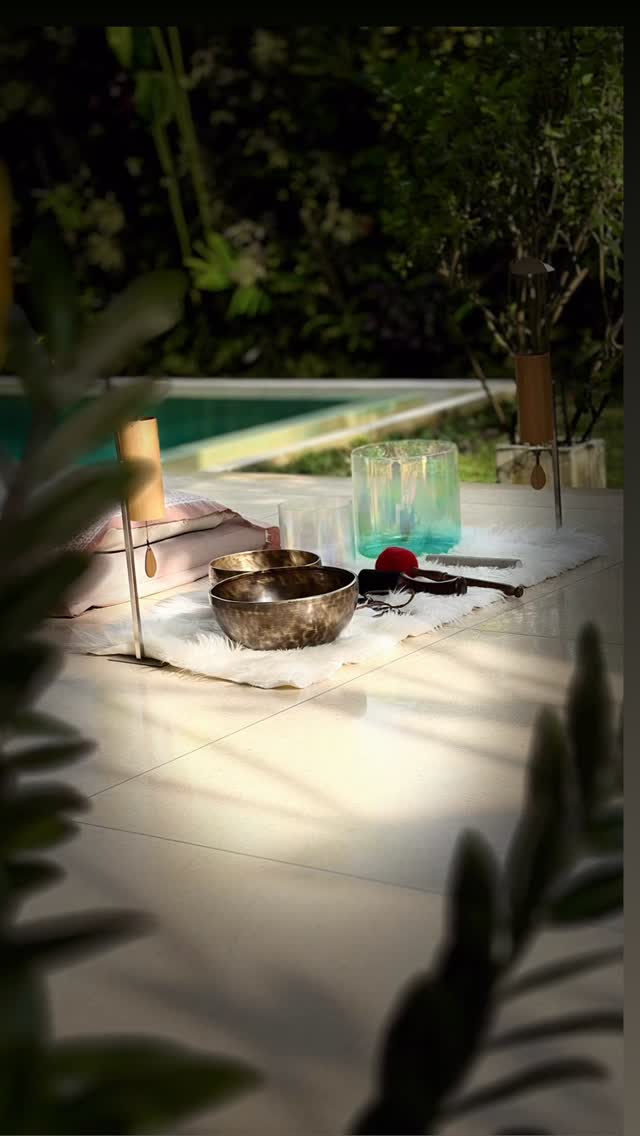 A private couples experience from Ubud.
🌳 Move together through mindful Asana.
🌳 Breathe in harmony with Pranayama.
🌳 Rest into immersive Sound Meditation.
A space to reconnect with yourself, and with each other.
Fair exchange.
Fully held with my presence.
By private appointment.
#privateyoga #ubudyoga #baliwellness #privatesoundbathmeditation #privatesound